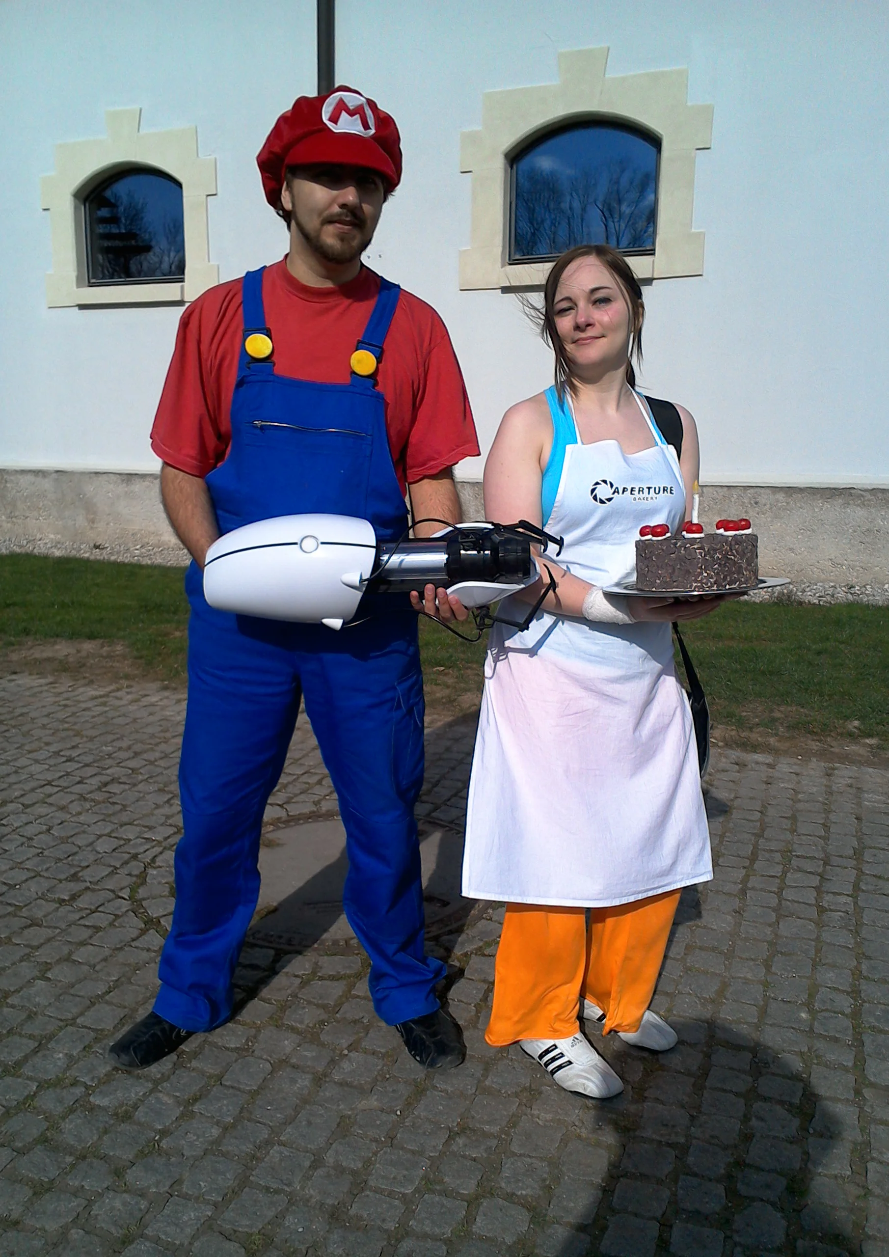 Cosplay-Cover: Chell (Bäcker)