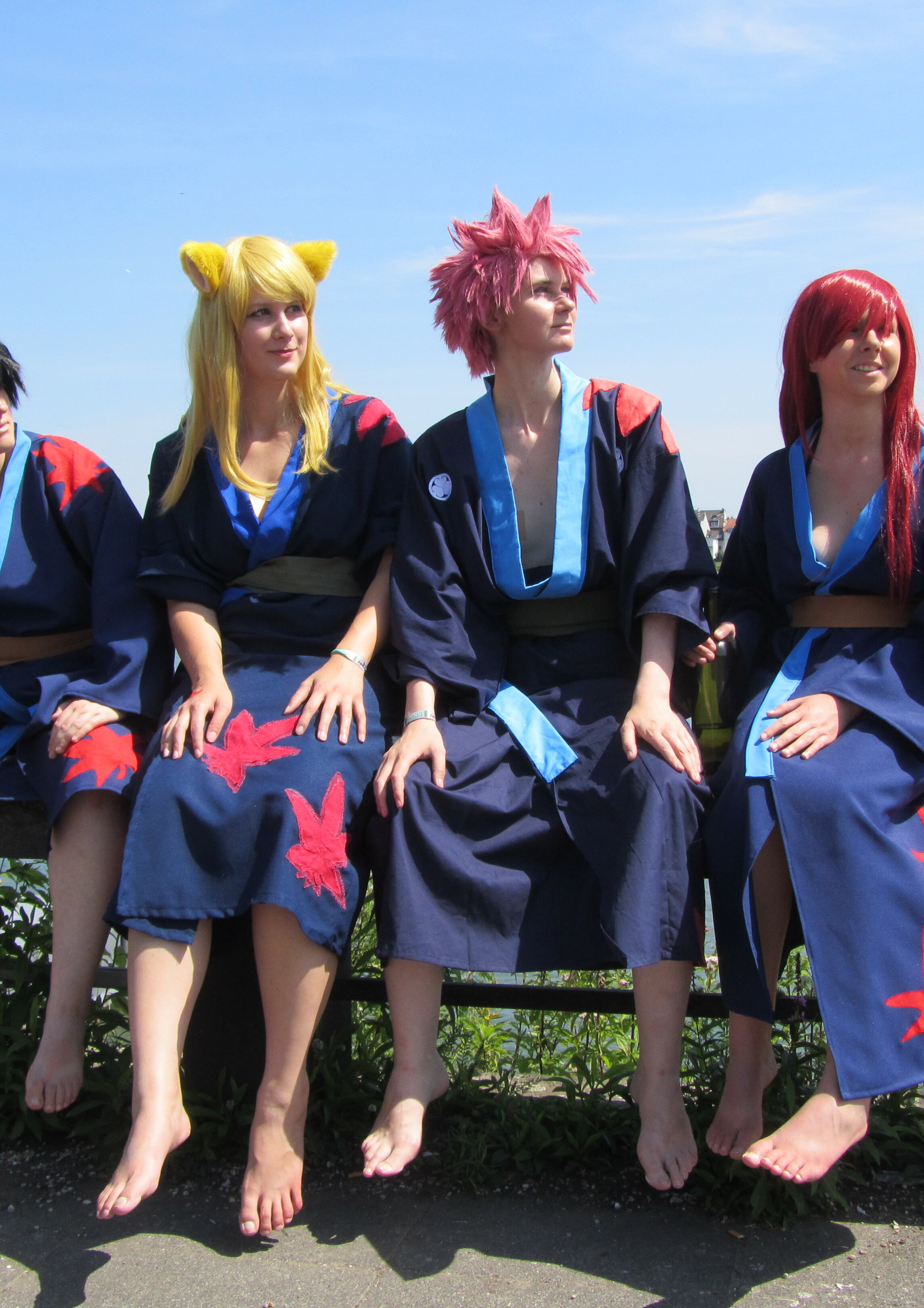 Cosplay-Cover: Natsu Dragneel (OVA 4 Yukata)