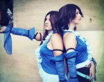 Cosplay-Cover: Yuna Final Fantasy X-2 (Diva Version)