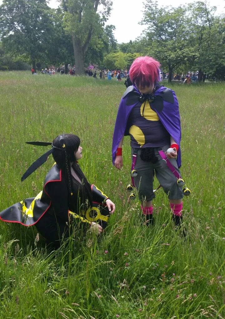 Cosplay-Cover: Shiny Rayquaza Gijinka