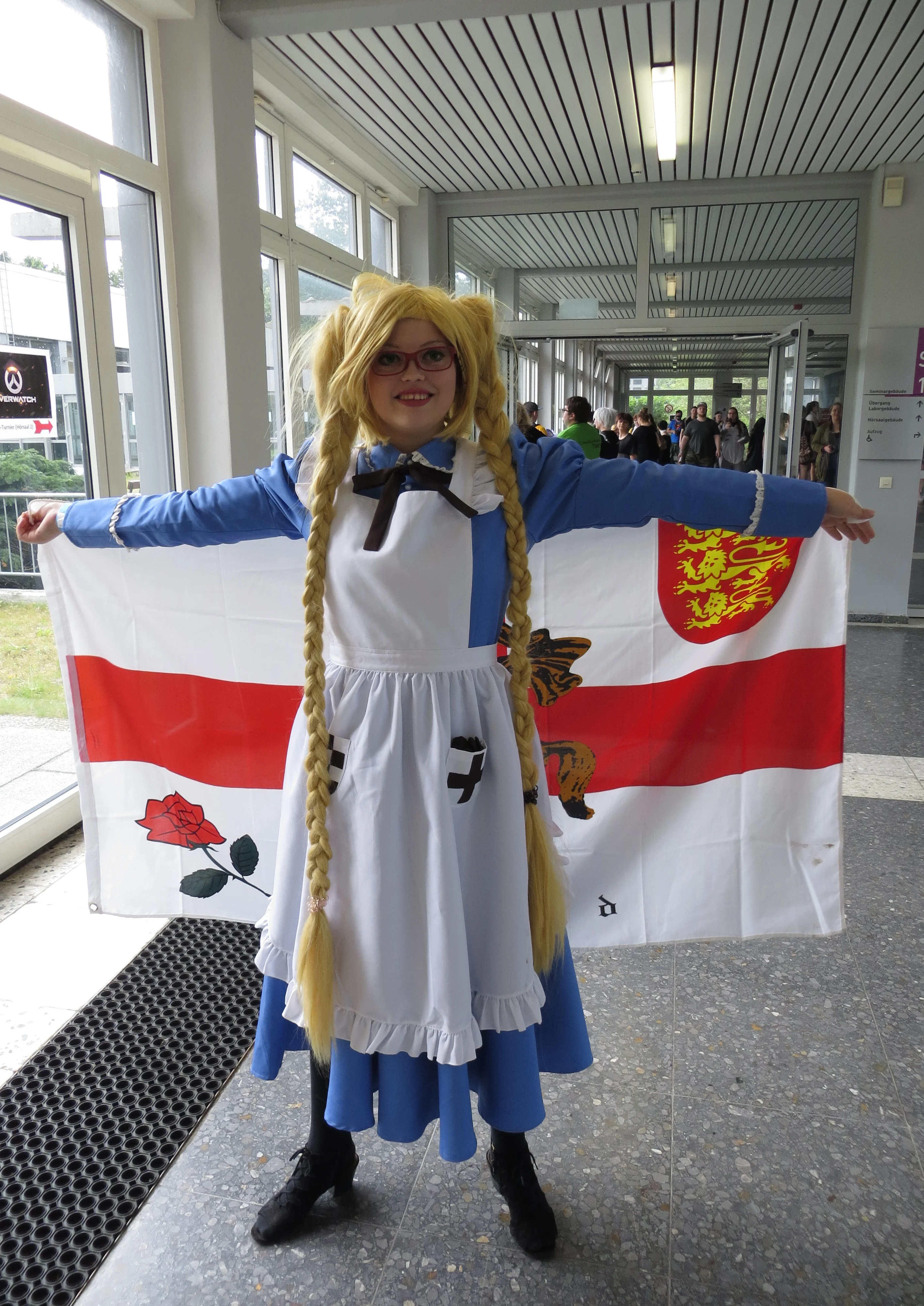 Cosplay-Cover: Weiblich England