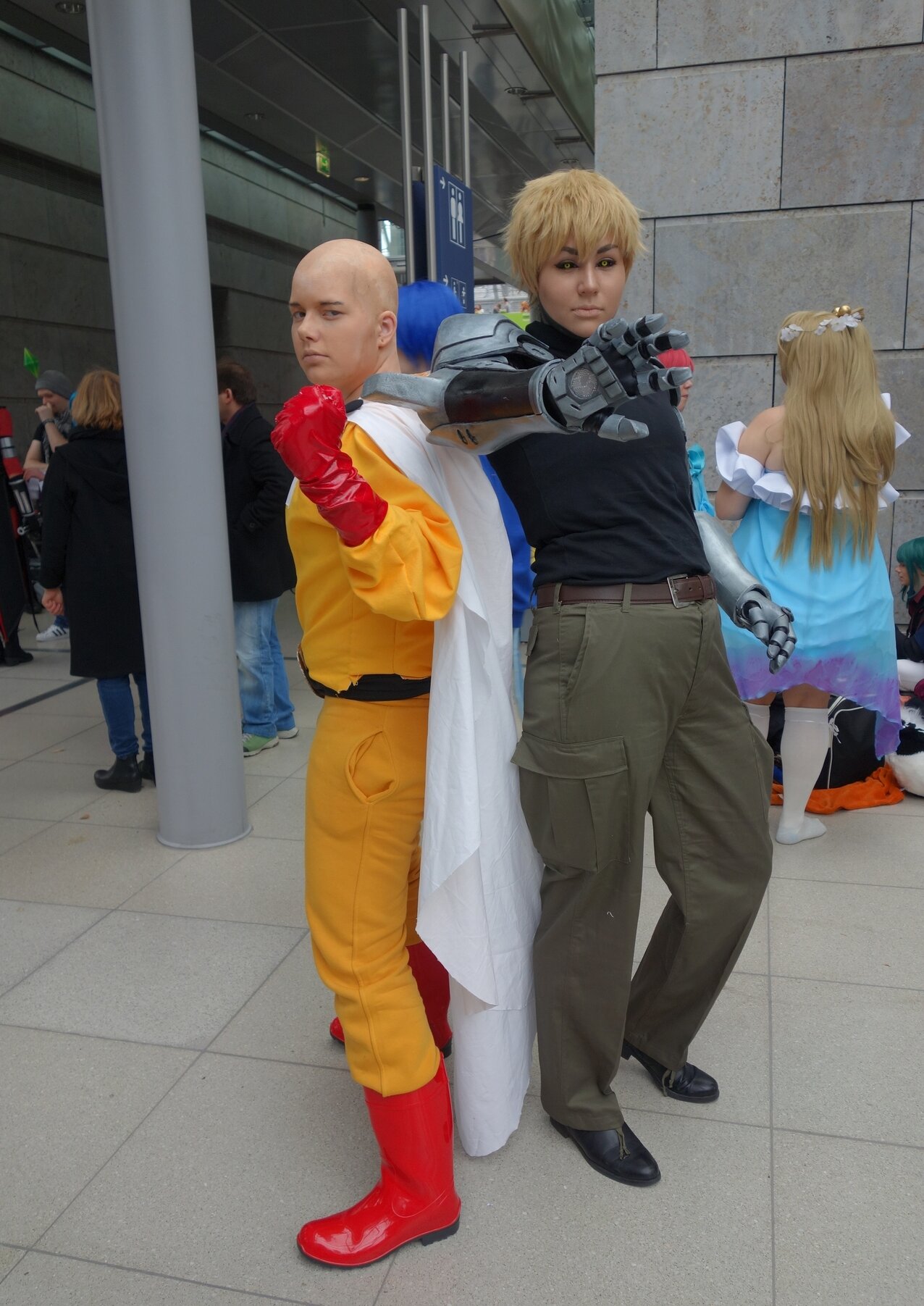 Cosplay-Cover: Saitama hero outfit