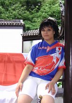 Cosplay-Cover: Japan(Kiku Honda)Fußball Version