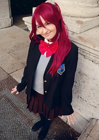 Cosplay-Cover: Matsuoka Gou Winterschuluniform