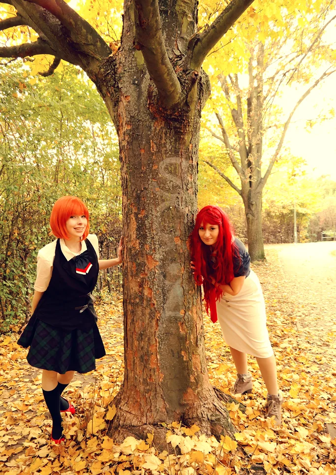 Cosplay-Cover: Tomochika Shibuya High Waist Skirt