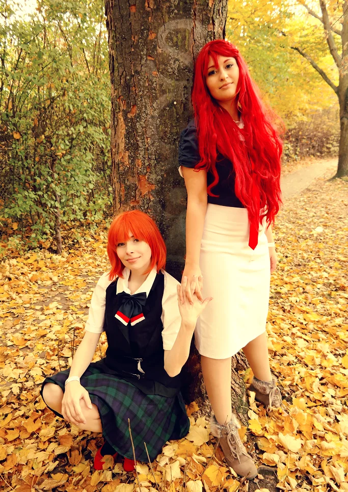 Cosplay-Cover: Tomochika Shibuya High Waist Skirt