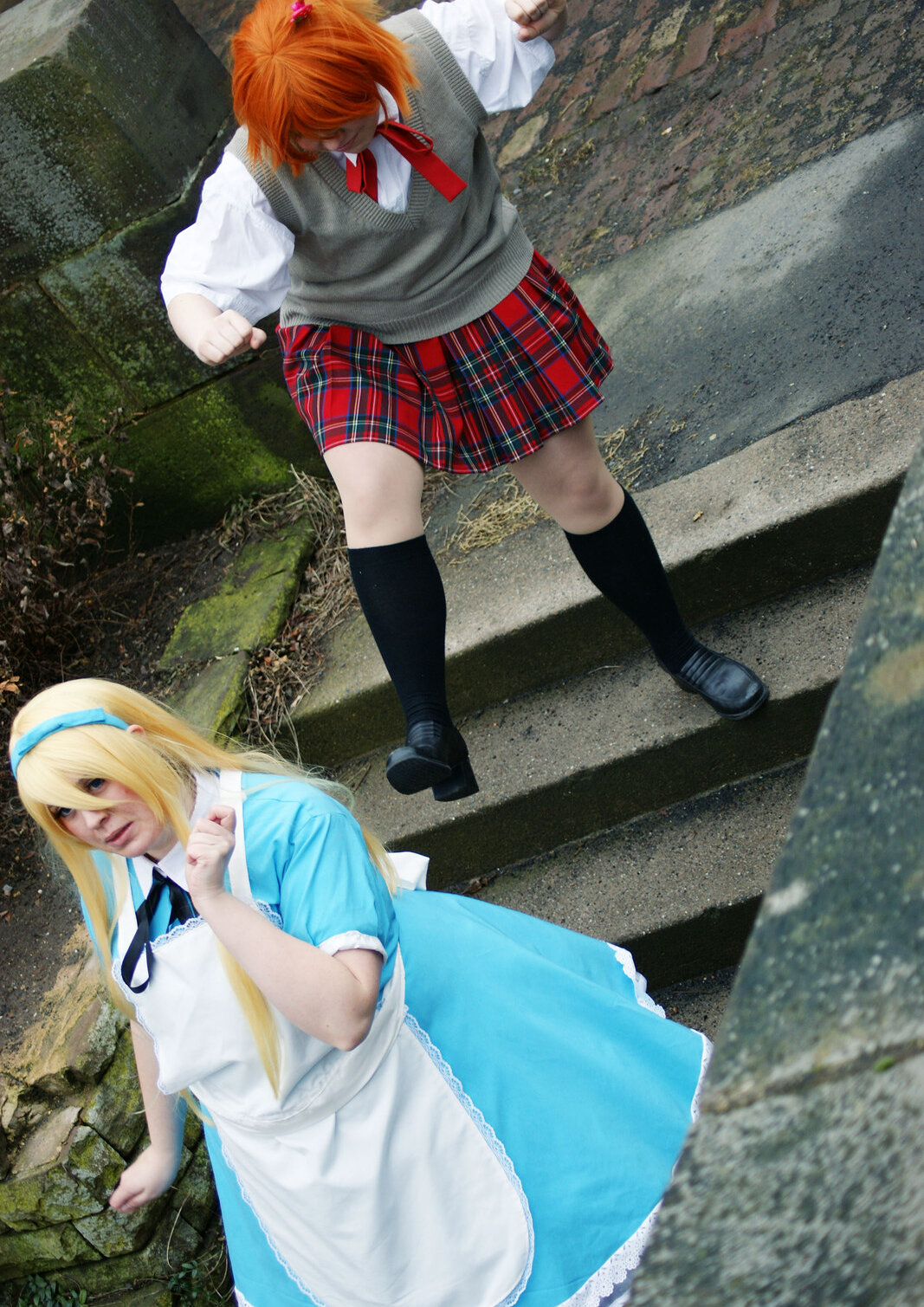 Cosplay-Cover: Kuma/Teddie - Crossdressing Pageant