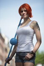 Cosplay-Cover: Nami auf der Wetter-Insel