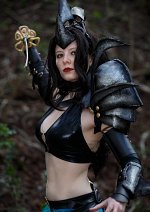 Cosplay-Cover: Cover-Kriegerin (Spellforce - The Order of Dawn)