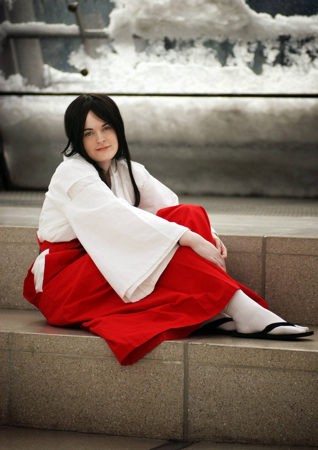 Cosplay-Cover: Rei Hino (Miko)