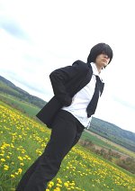 Cosplay-Cover: Hibari Kyouya (Black Suit)