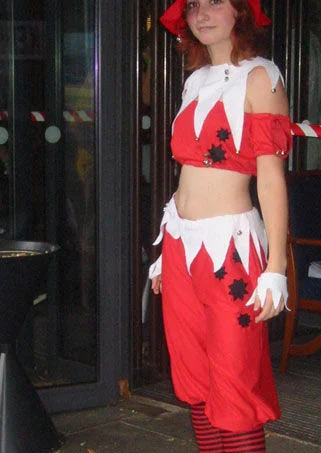 Cosplay-Cover: Harlekin