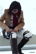 Cosplay-Cover: Mikasa Ackerman (Scouting Legion)