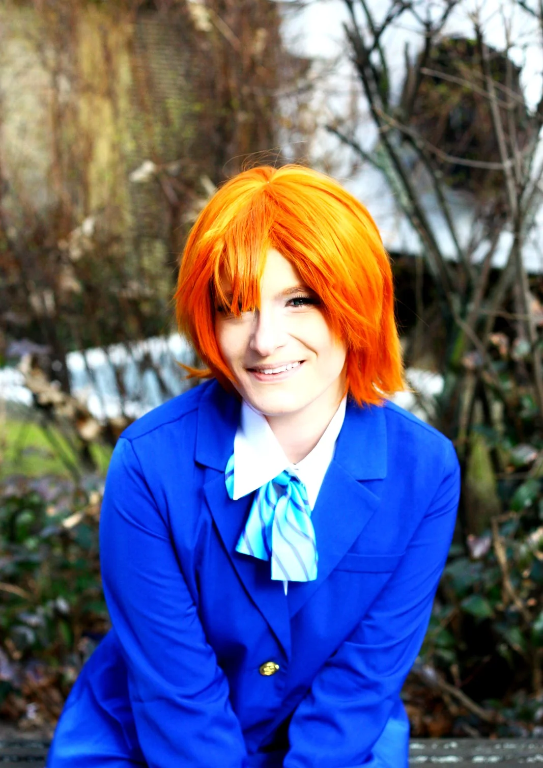 Cosplay-Cover: Rin Hoshizora (schuluniform)