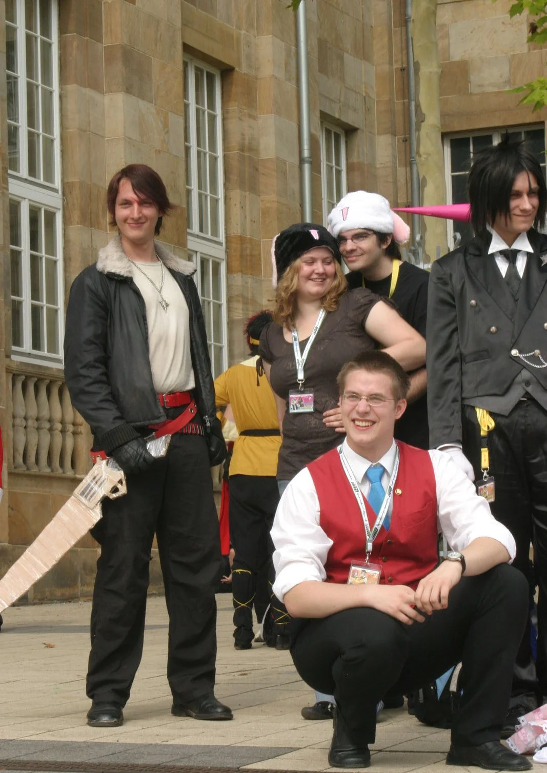 Cosplay-Cover: Unbekannter Junganwalt