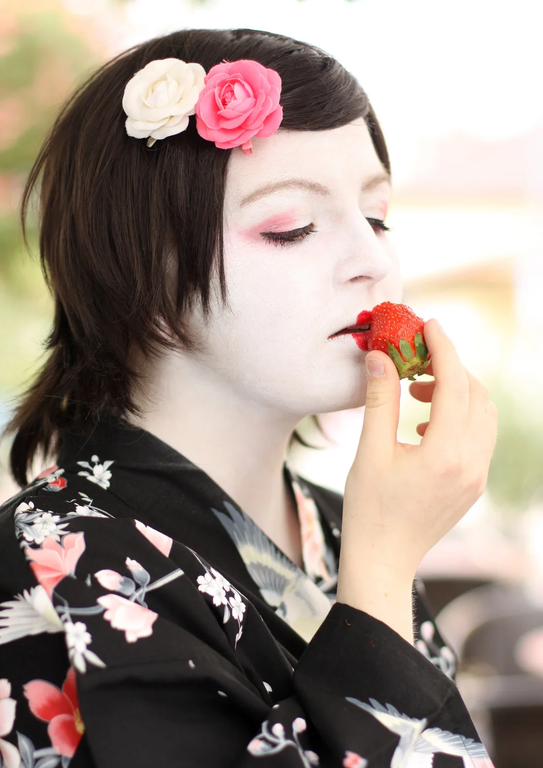 Cosplay-Cover: Geisha des Frühlings
