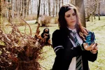 Cosplay-Cover: Slytherin Schülerin