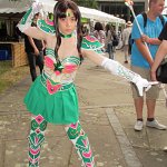 Cosplay: Sailor Jupiter (Rüstungsversion)