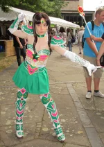 Cosplay-Cover: Sailor Jupiter (Rüstungsversion)
