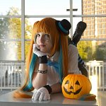 Cosplay-Cover: Hatsune Miku ~Mrs. Pumpkin~