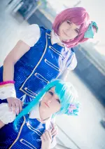Cosplay-Cover: Nagisa Motomiya - Kenkyuusei Uniform (blau)