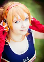 Cosplay-Cover: Honoka Kousaka [Cheerleader]