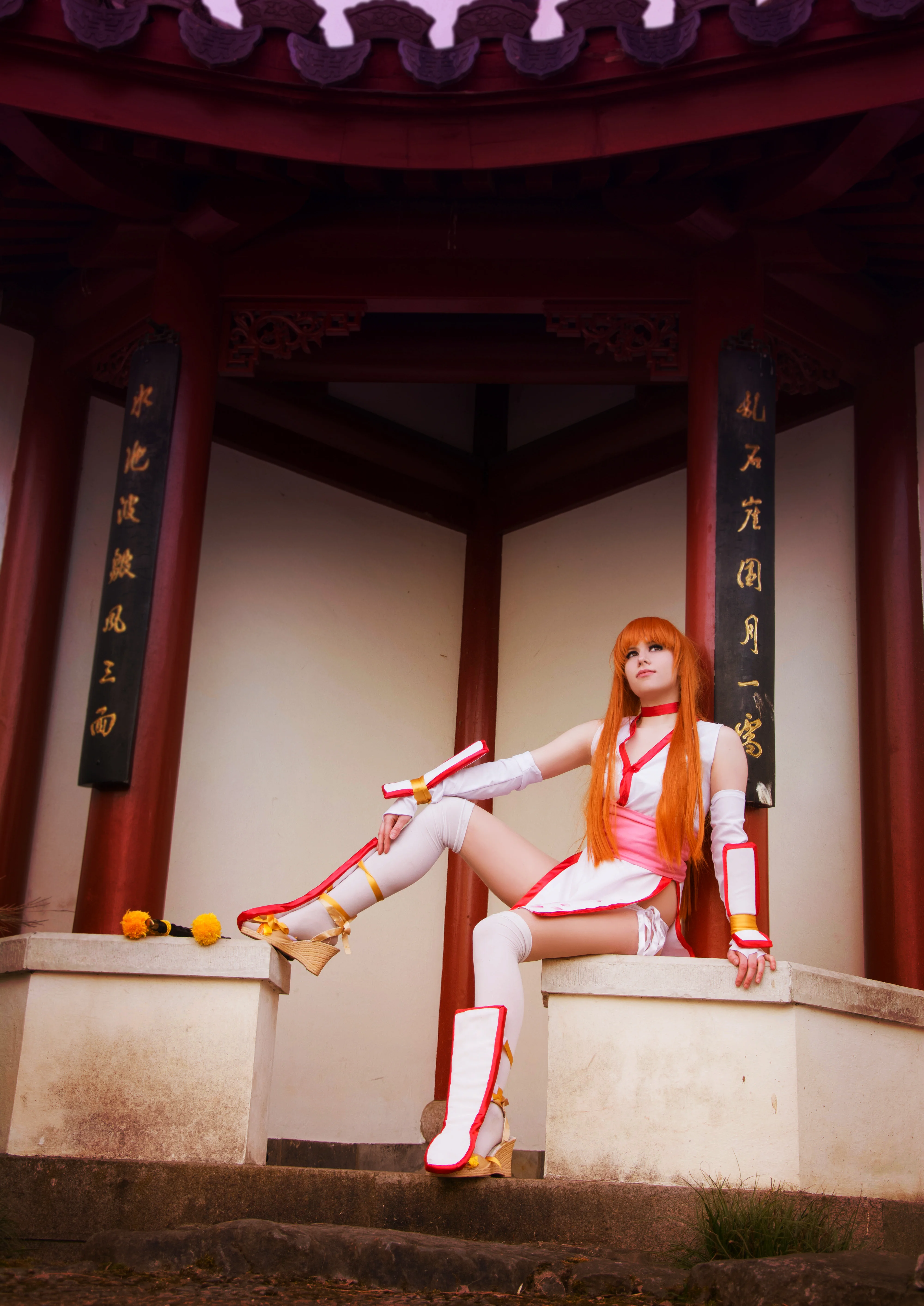 Cosplay-Cover: Kasumi [White Version]