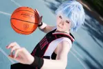 Cosplay-Cover: Kuroko Tetsuya [Black Seirin Tricot]