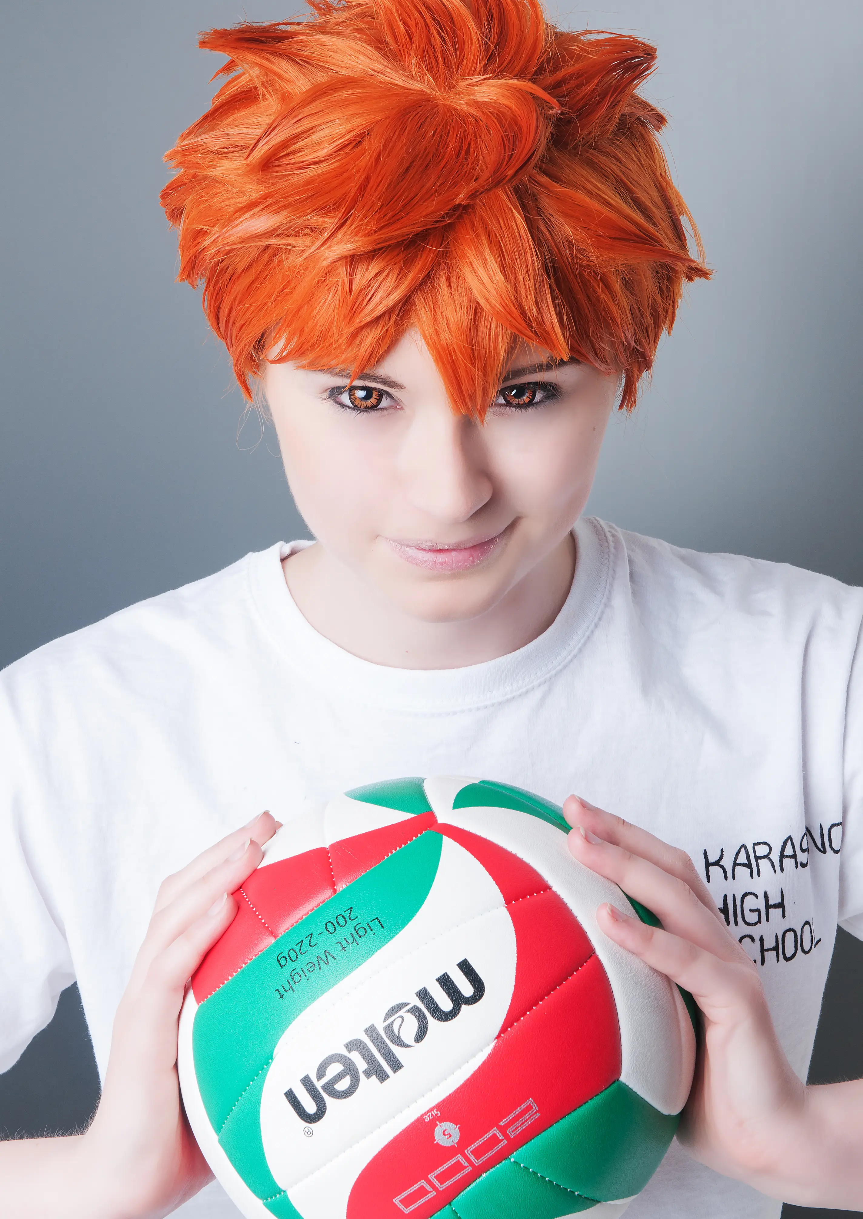 Cosplay-Cover: Hinata Shōyō (black/white jersey)