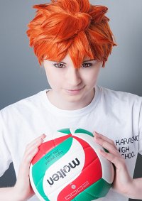 Cosplay-Cover: Hinata Shōyō (black/white jersey)