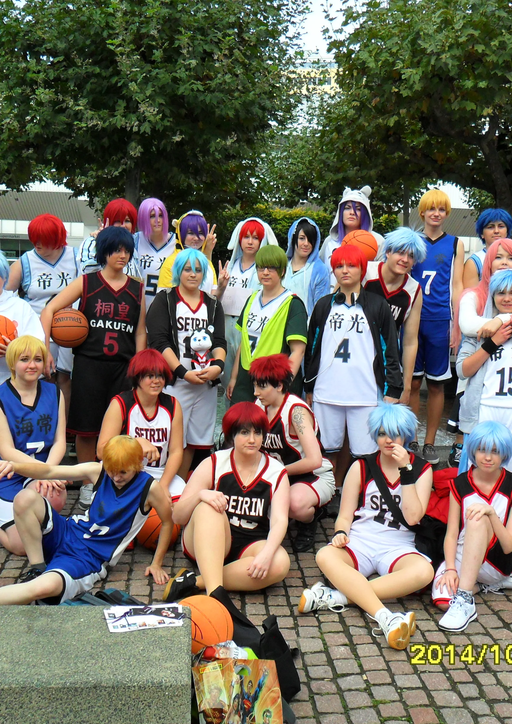 Cosplay-Cover: Kagami Taiga [Seirin - schwarz]