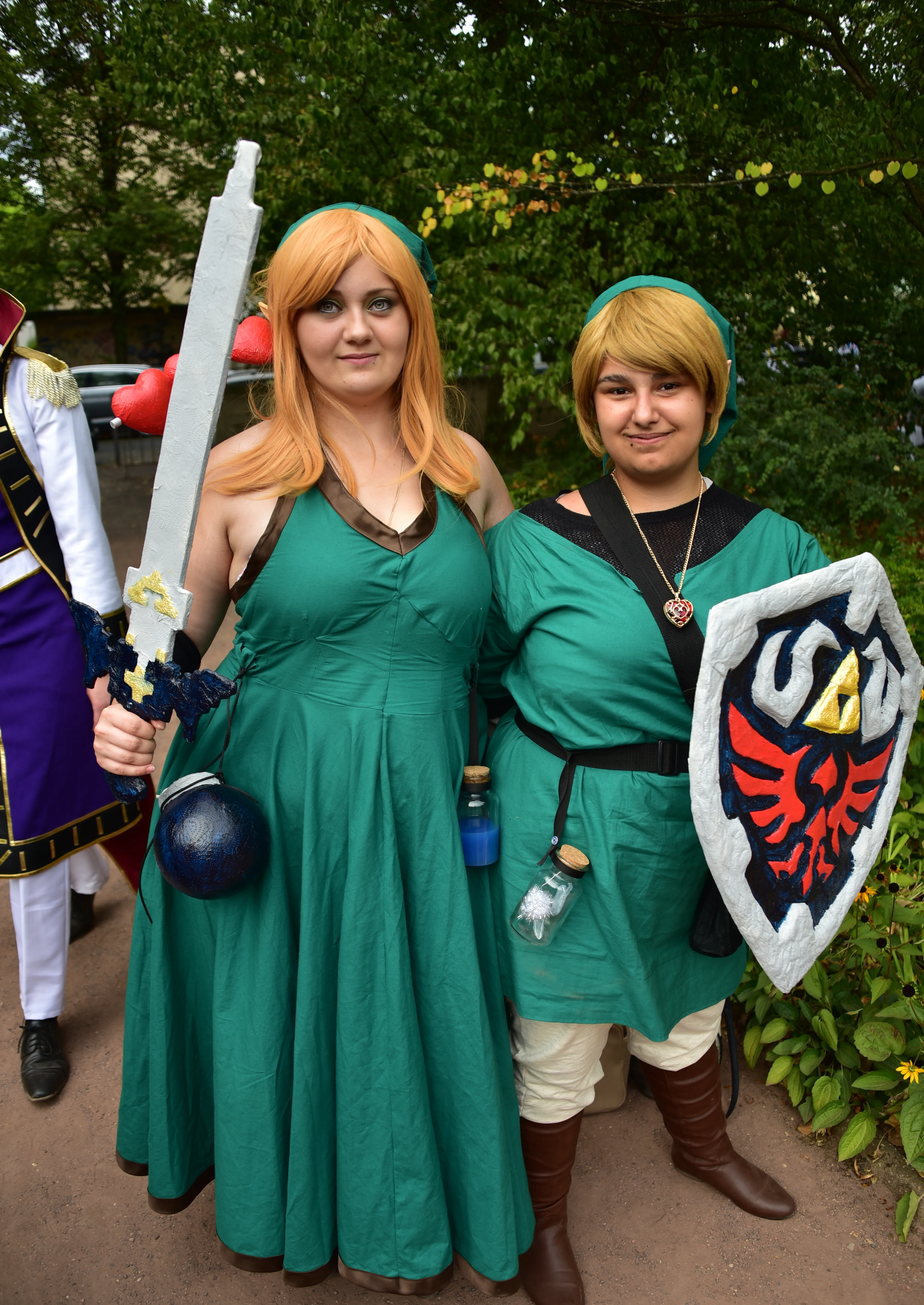Cosplay-Cover: female Link