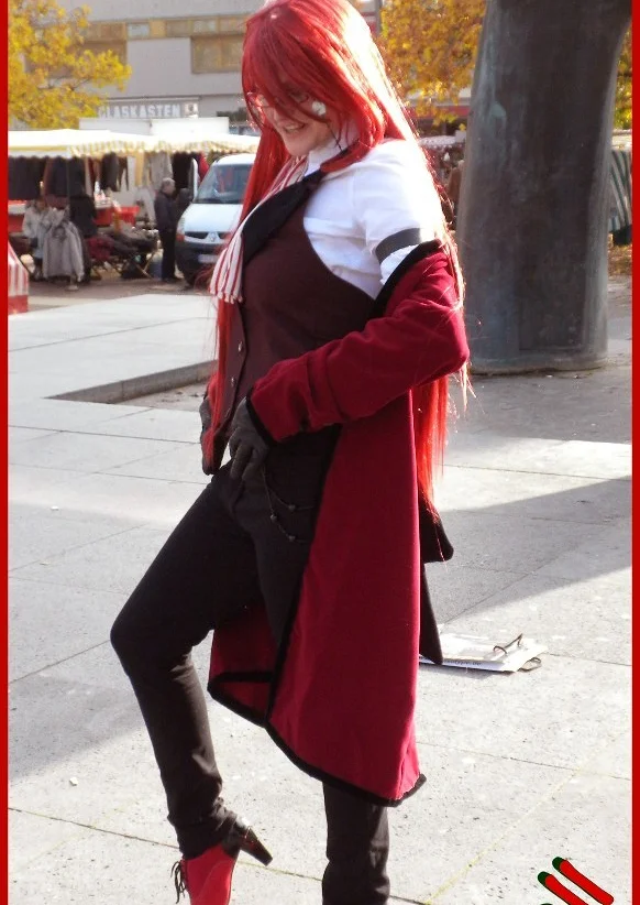 Cosplay-Cover: Grell Sutcliff