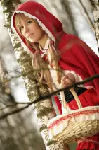 Cosplay-Cover: Rotkäppchen