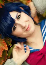 Cosplay-Cover: Amy Mizuno (Schuluniform)