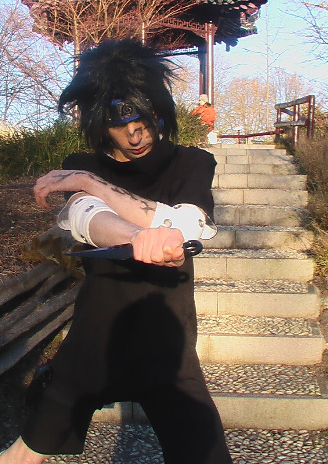 Cosplay-Cover: Sasuke Uchiha (Black Version)