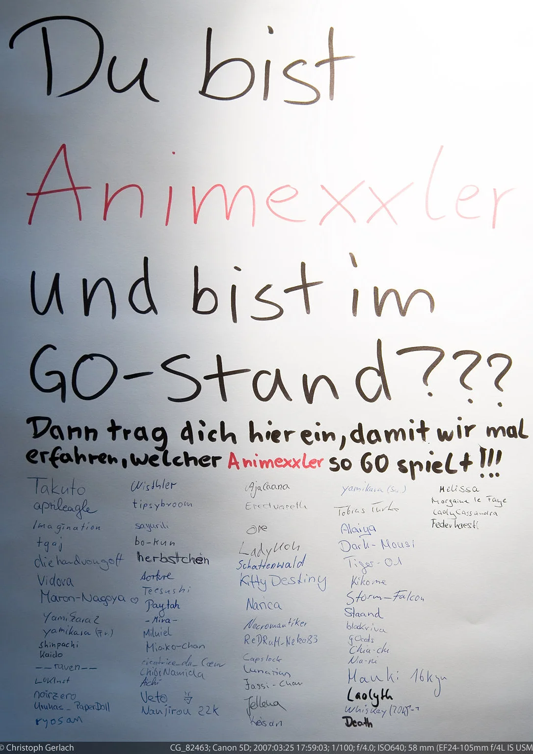 Cosplay-Cover: Da bin ich - oder auch nicht *g*