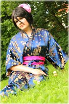 Cosplay-Cover: Sheena Fujibajashi [Yukata]