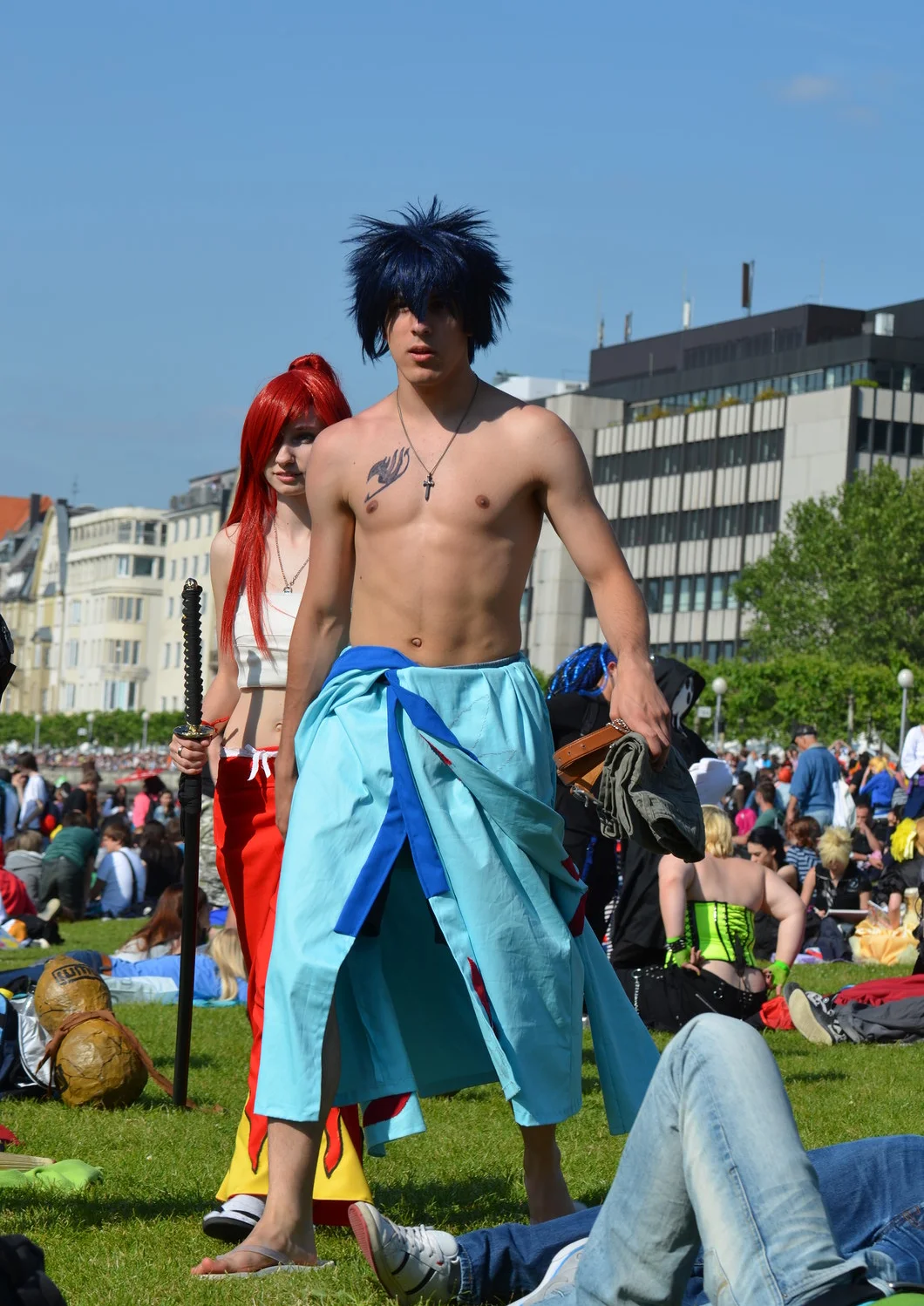 Cosplay-Cover: Gray Fullbuster [Yukata]