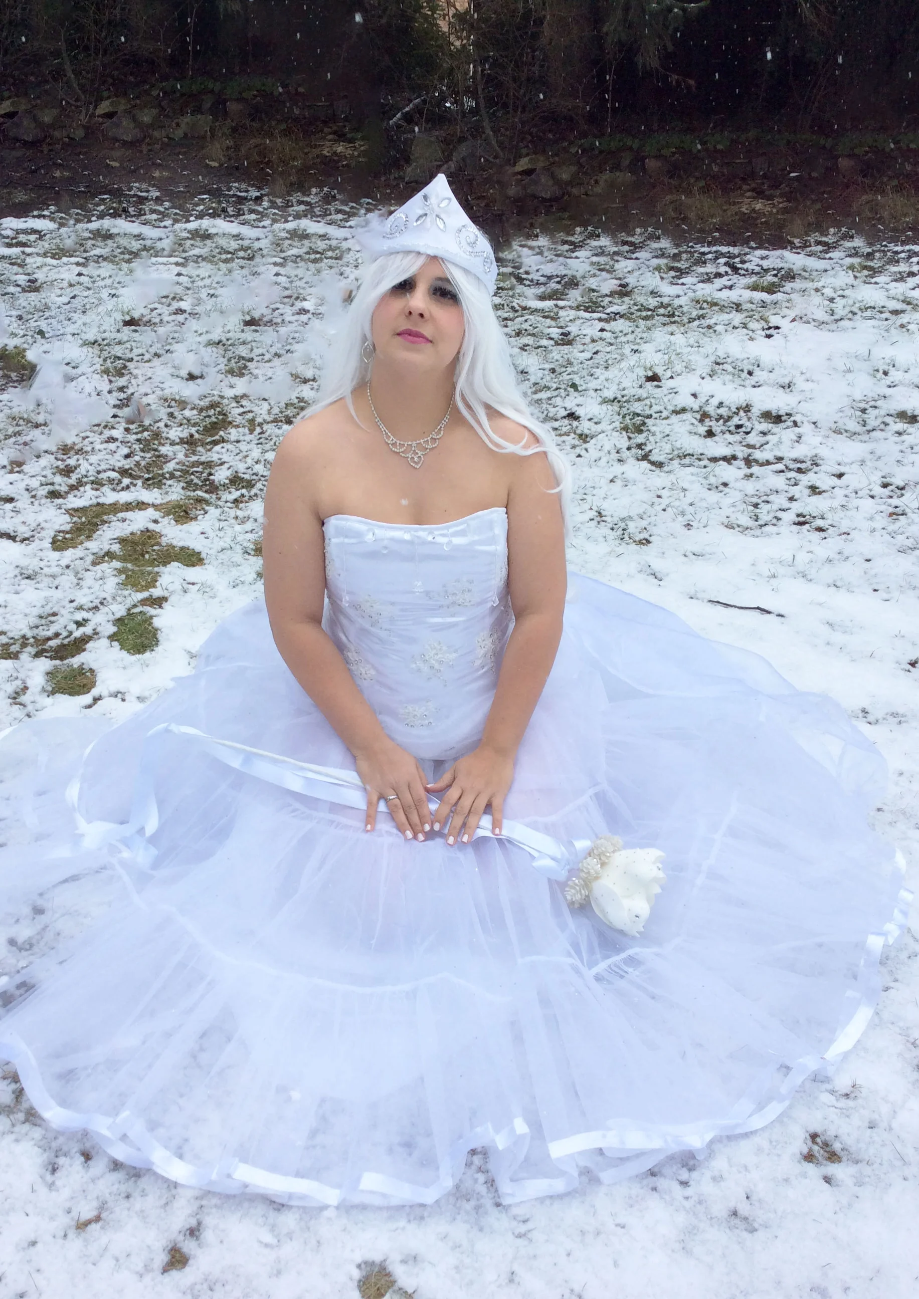 Cosplay-Cover: Schneeköngin