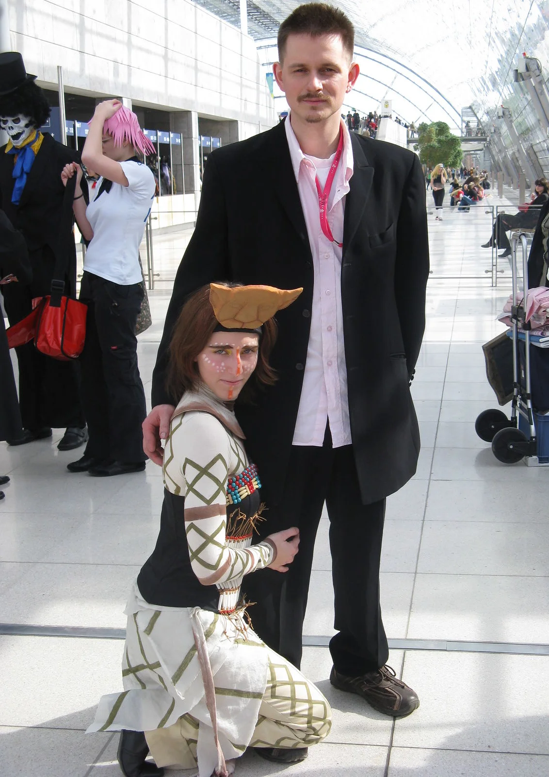 Cosplay-Cover: T-Mobile-Verteter