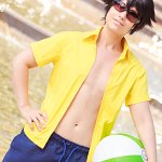 Cosplay: Yuichiro Hyakuya (Beach)