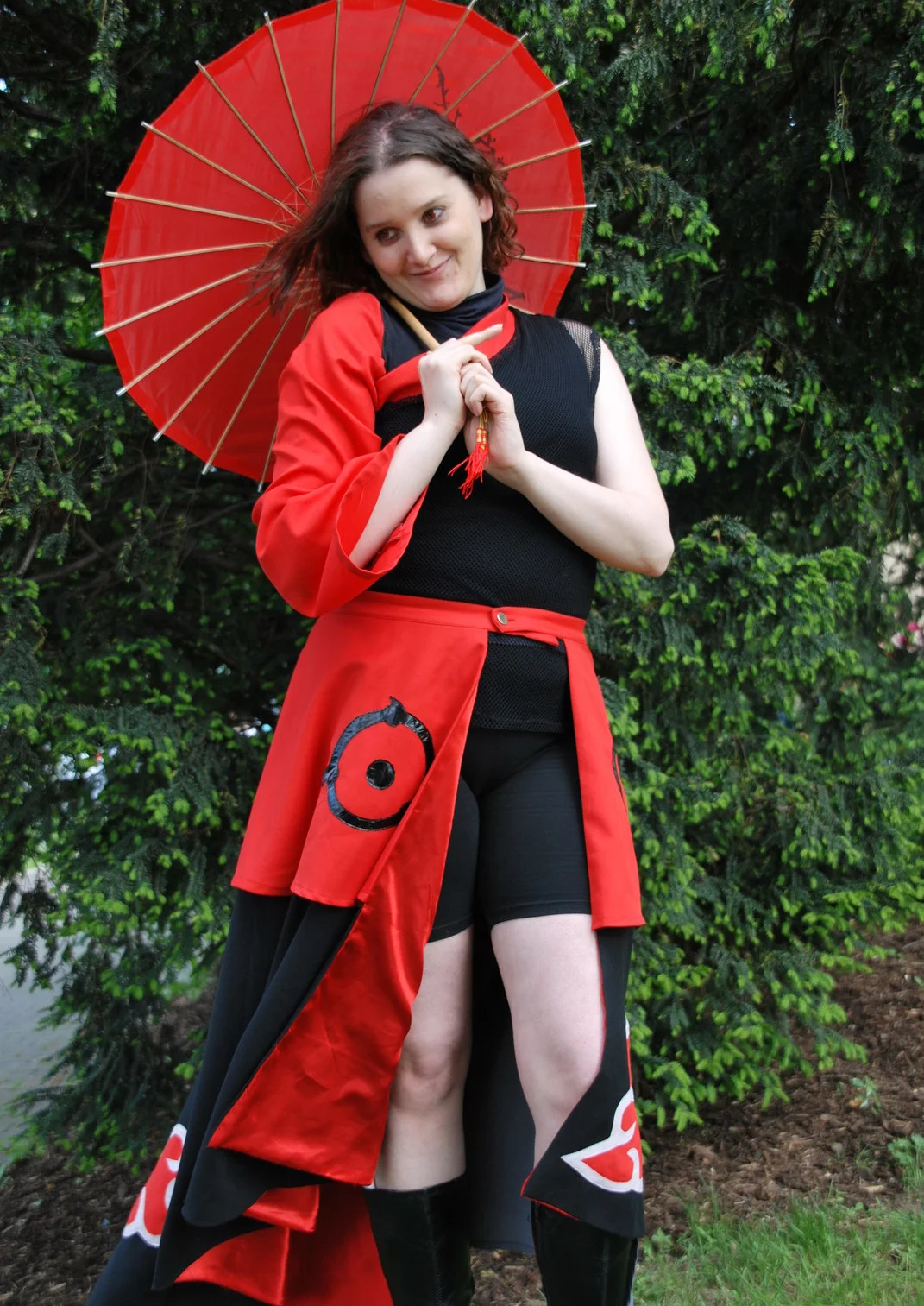Cosplay-Cover: Kurenai Akatsuki-Styl