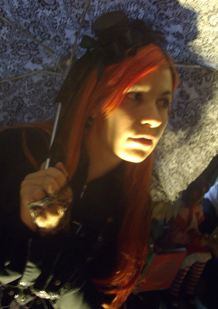 Cosplay-Cover: Gothic Lolita (schwarz)