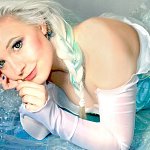 Cosplay: Elsa von Arendelle 【Snowdress- Ver.1】