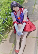 Cosplay-Cover: Sailor Mars (Rei Hino)