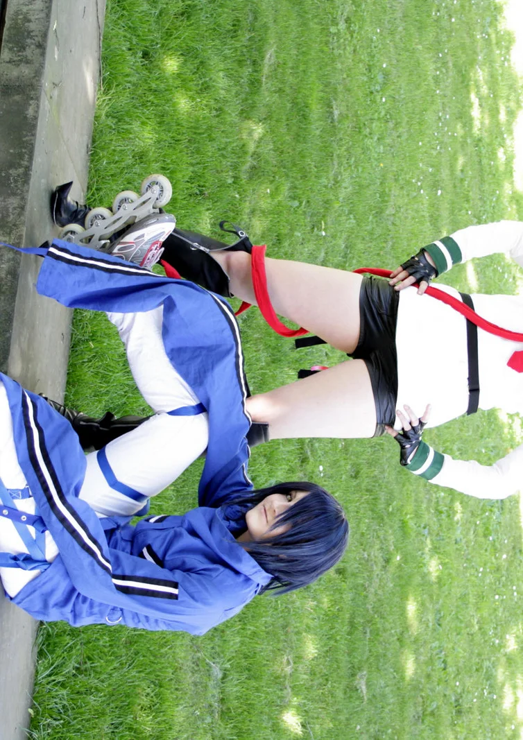 Cosplay-Cover: Agito/Akito Wanijima (Mangaversion blue)