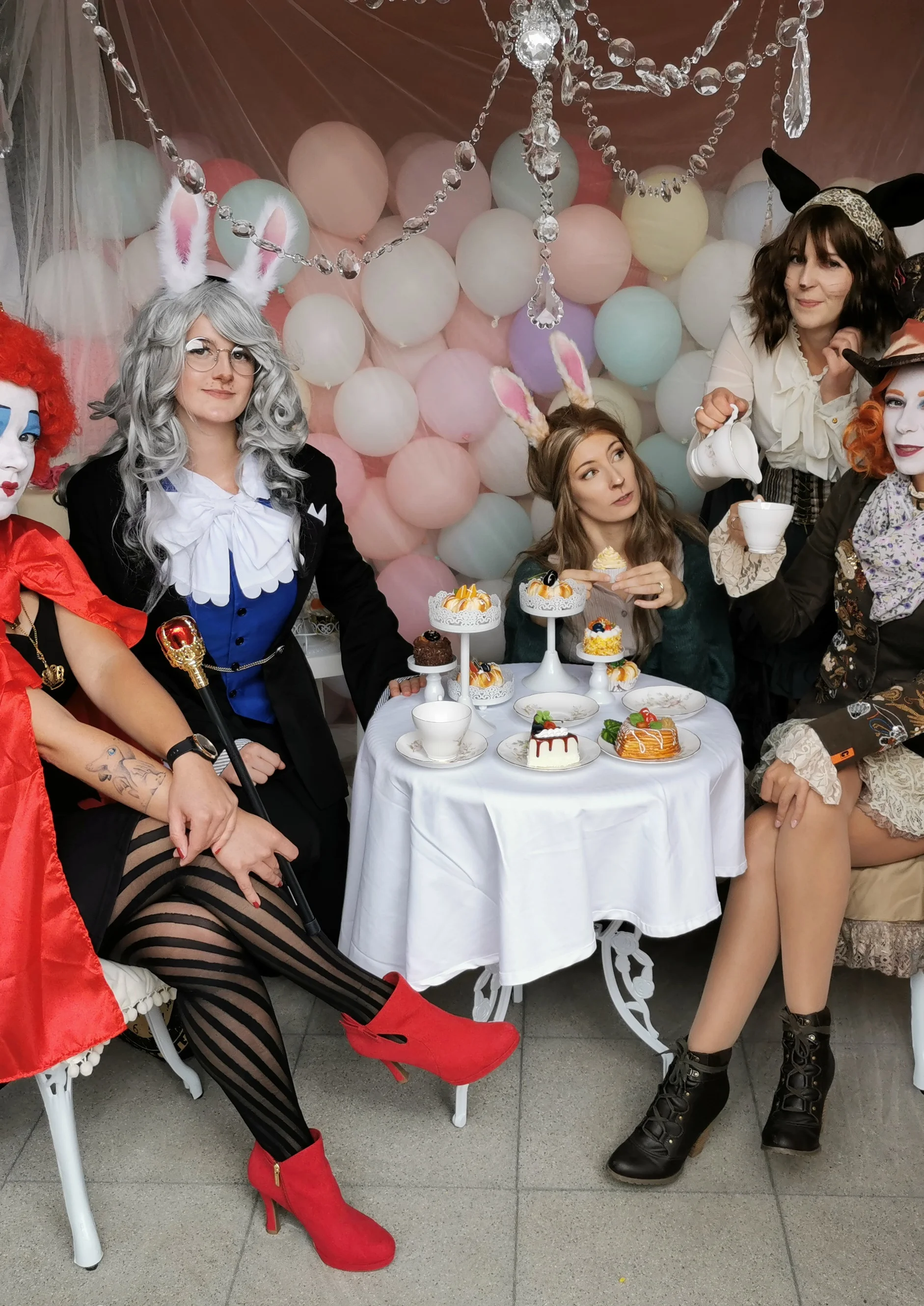 Cosplay-Cover: Weißes Kaninchen