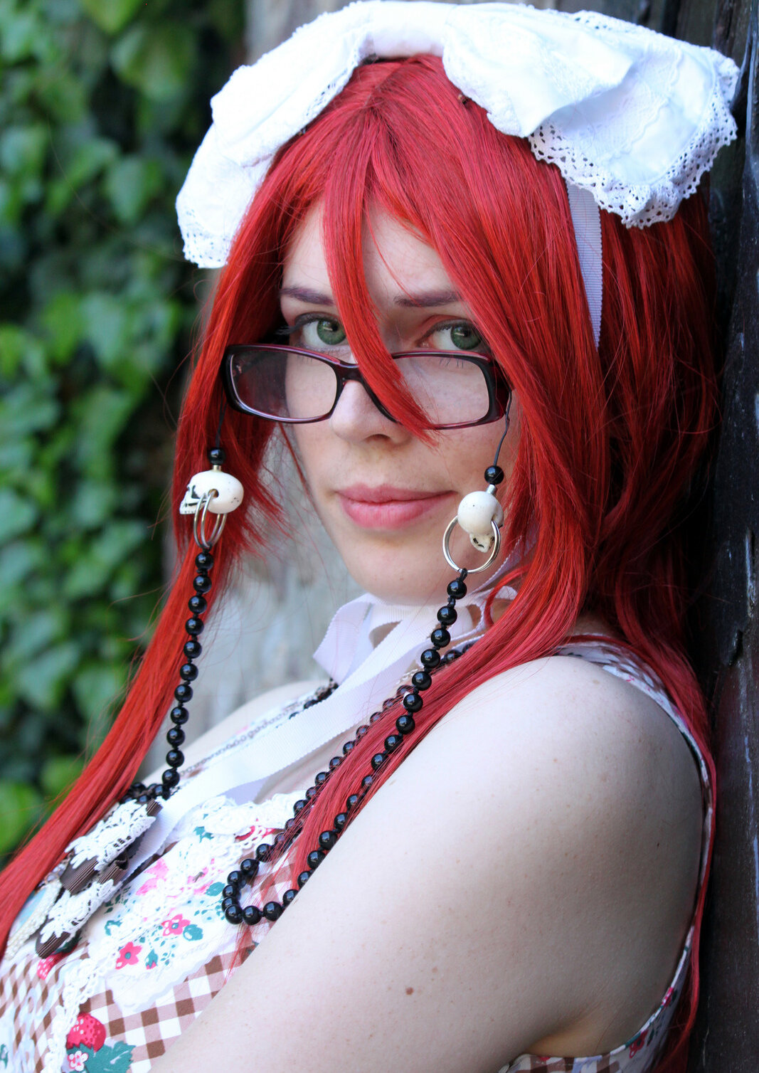 Cosplay-Cover: Grell Sutcliff [Random Lolita Dress]