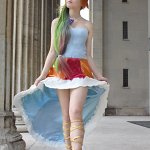 Cosplay: Rainbow dash [Gala Dress]